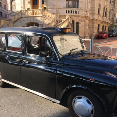 Taxi anglais à Monaco